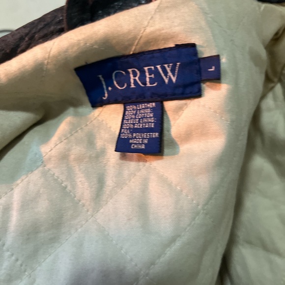 Jcrew leather jacket - Picture 3 of 3